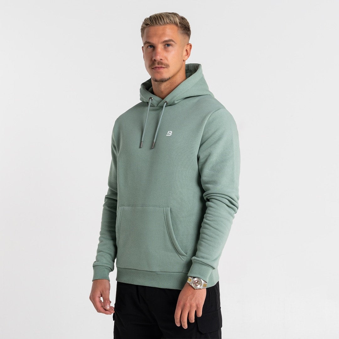 Bee Inspired Signature Hoodie Washed Green